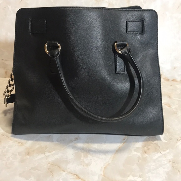 Michael Kors Black Lock & Key Handbag - Picture 2 of 8